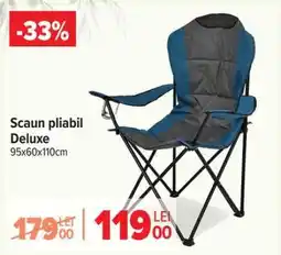 Carrefour Scaun pliabil Deluxe Ofertă
