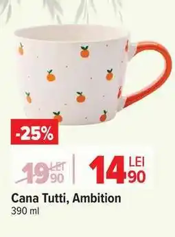 Carrefour Cana Tutti, Ambition Ofertă