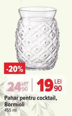 Carrefour Pahar pentru cocktail, Bormioli Ofertă