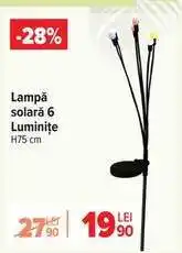 Carrefour Lampă solară 6 Luminițe Ofertă