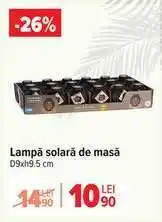 Carrefour Lampă solară de masă Ofertă