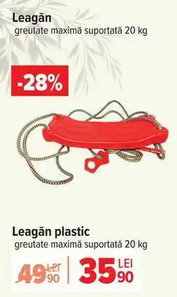 Carrefour Leagăn plastic Ofertă