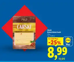 Lidl PILOS Brânză feliată Carski Ofertă