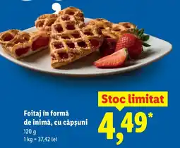 Lidl Foitaj în formă de inimă, cu căpşuni Ofertă