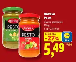 Lidl BARESA Pesto Ofertă