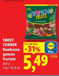 Lidl SWEET CORNER Bomboane gumate fructate Ofertă