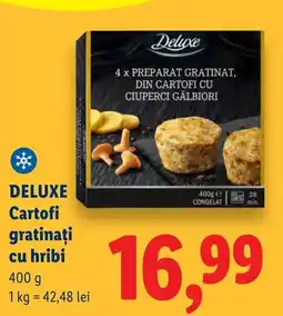 Lidl DELUXE Cartofi gratinaţi cu hribi Ofertă