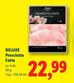Lidl DELUXE Prosciutto Cotto Ofertă