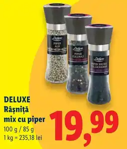 Lidl DELUXE Râşniţă mix cu piper Ofertă