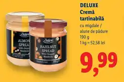 Lidl DELUXE Cremă tartinabilǎ Ofertă