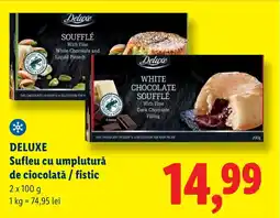Lidl DELUXE Sufleu cu umplutură de ciocolată / fistic Ofertă