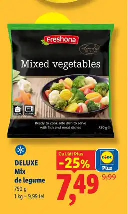Lidl DELUXE Mix de legume Ofertă