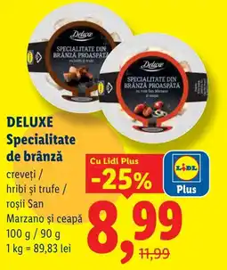 Lidl DELUXE Specialitate de brânză Ofertă