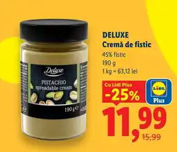 Lidl DELUXE Cremă de fistic Ofertă