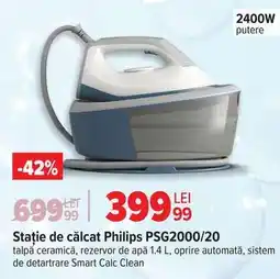 Carrefour Stație de călcat Philips PSG2000/20 Ofertă