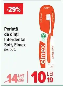 Carrefour Periuță de dinți, Interdental Soft Elmex Ofertă