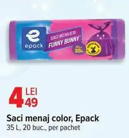 Carrefour Saci menaj color, Epack Ofertă