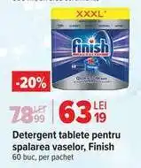 Carrefour Detergent tablete pentru spalarea vaselor, Finish Ofertă