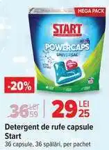 Carrefour Detergent de rufe capsule Start Ofertă