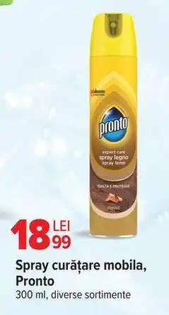 Carrefour Spray curățare mobilă, Pronto Ofertă