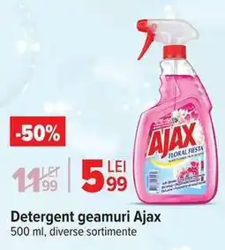 Carrefour Detergent geamuri, Ajax Ofertă