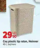 Carrefour Coș plastic tip ratan, Heinner Ofertă
