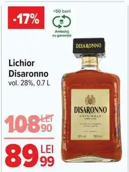 Carrefour Lichior Disaronno Ofertă