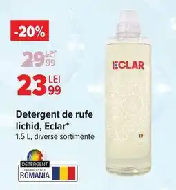 Carrefour Detergent de rufe lichid, Eclar Ofertă