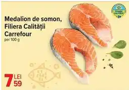 Carrefour Medalion de somon, Filiera Calității Carrefour Ofertă