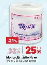 Carrefour Monorolă hârtie Neve Ofertă