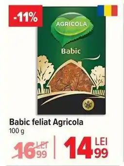 Carrefour Babic feliat, Agricola Ofertă