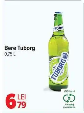 Carrefour Bere Tuborg Ofertă