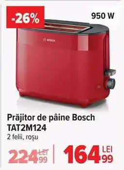 Carrefour Prăjitor de pâine Bosch TAT2M124 Ofertă