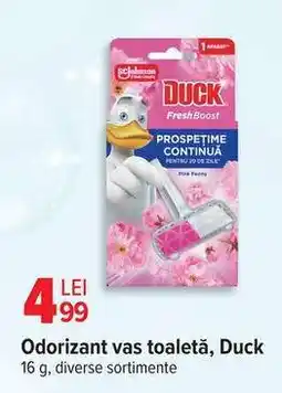 Carrefour Odorizant vas toaletă Duck Ofertă