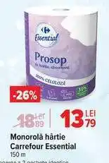 Monorola hârtie Carrefour Essential