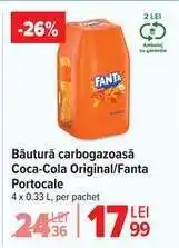 Carrefour Băutură carbogazoasă Coca Cola original/Fanta portocale Ofertă