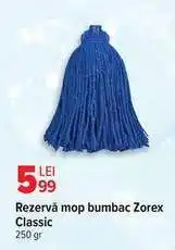 Carrefour Rezervă mop bumbac Zorex Classic Ofertă