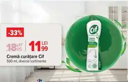 Carrefour Cremă curățare, Cif Ofertă