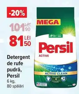 Carrefour Detergent de rufe pudră, Persil Ofertă