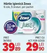 Carrefour Hârtie igienică, Zewa Ofertă