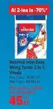 Carrefour Rezervă mop Easy Wring Turbo 2 în 1, Vileda Ofertă