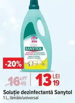 Carrefour Soluție dezinfectantă Sanytol Ofertă