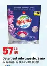 Carrefour Detergent rufe capsule, Sano Ofertă