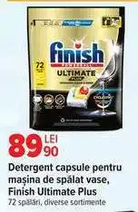 Carrefour Finish Ultimate Plus Detergent Capsules Ofertă