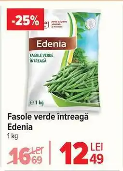 Carrefour Fasole verde întreagă Edenia Ofertă