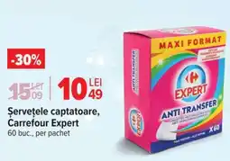 Carrefour Șervețele captatoare, Carrefour Expert Ofertă
