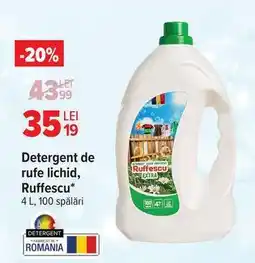 Carrefour Detergent de rufe lichid, Ruffescu Ofertă