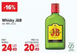 Carrefour Whisky J&B Ofertă