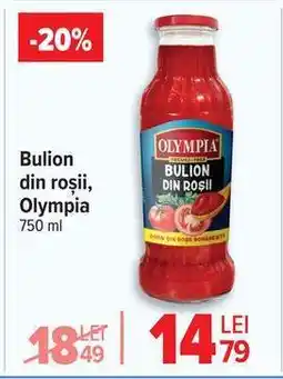 Carrefour Bulion din roșii, Olympia Ofertă