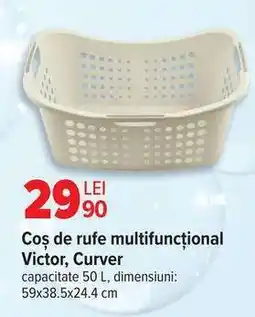 Carrefour Coș de rufe multifuncțional Victor, Curver Ofertă